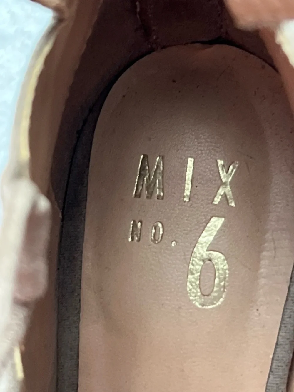 Mix No. 6 Taupe Suede Lace-Up Pointed Toe Stilettos, Size 8 - Picture 10 of 14